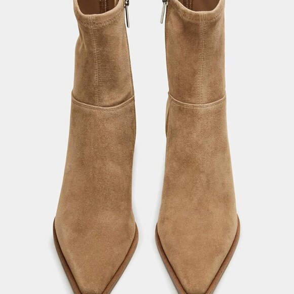 Womens Kitten Low Heel Ankle Boots - Picture 5 of 6